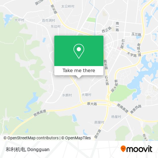 和利机电 map