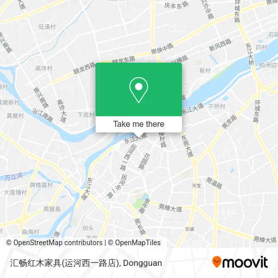 汇畅红木家具(运河西一路店) map