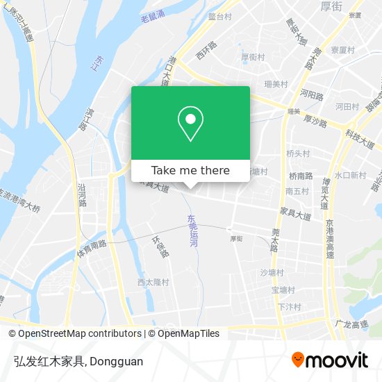 弘发红木家具 map