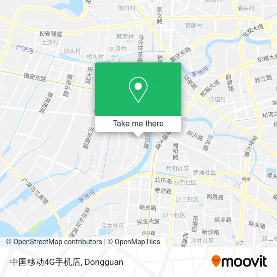 中国移动4G手机店 map