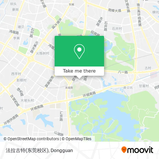 法拉古特(东莞校区) map