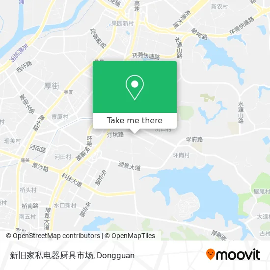 新旧家私电器厨具市场 map