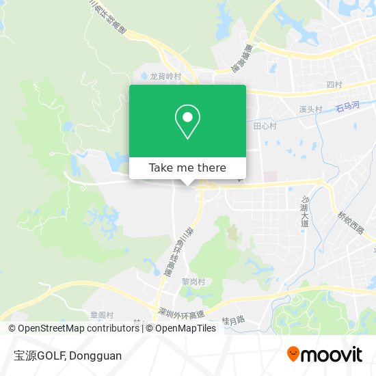 宝源GOLF map