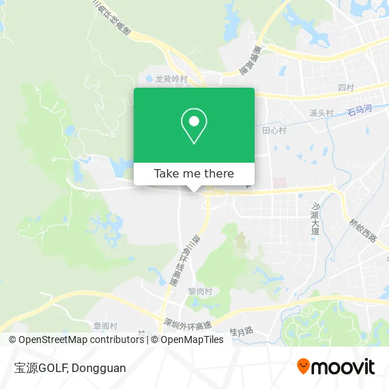宝源GOLF map
