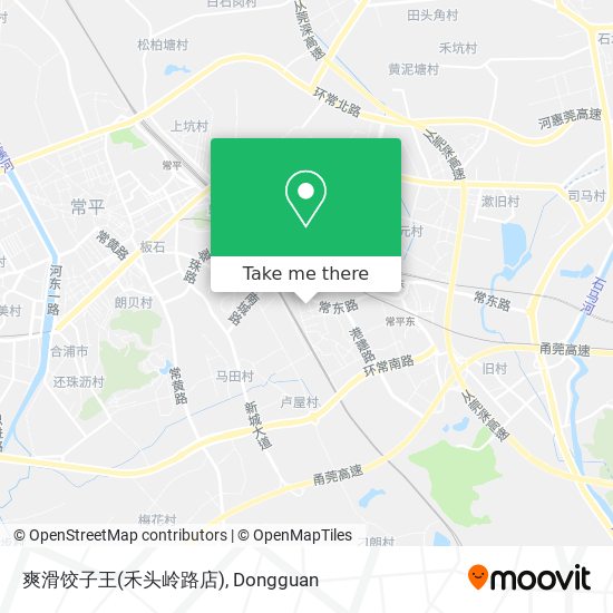 爽滑饺子王(禾头岭路店) map