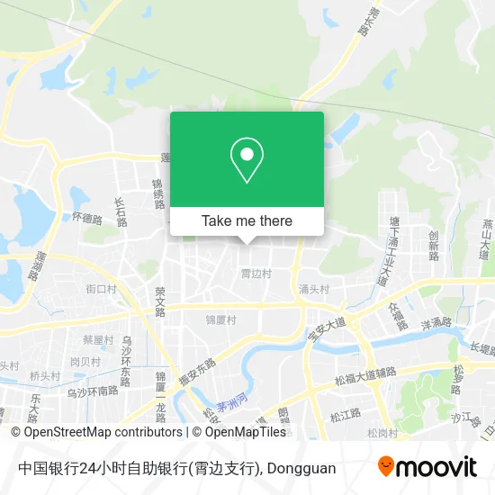中国银行24小时自助银行(霄边支行) map