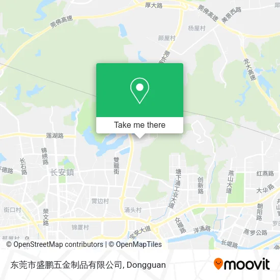东莞市盛鹏五金制品有限公司 map