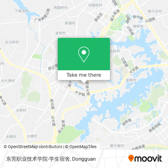 东莞职业技术学院-学生宿舍 map