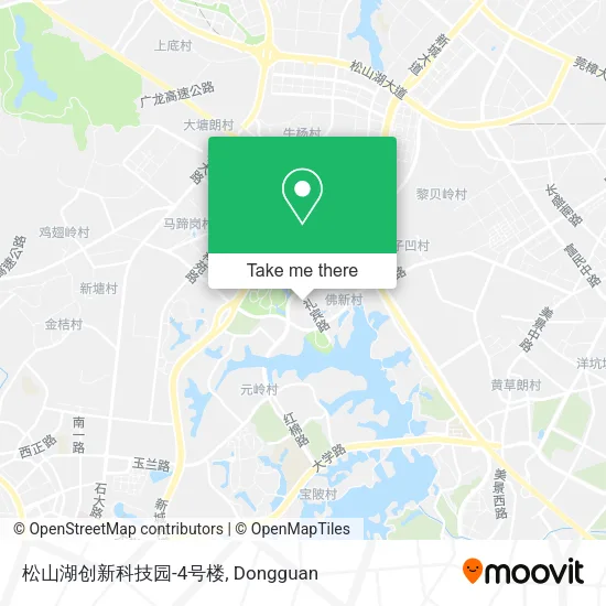 松山湖创新科技园-4号楼 map