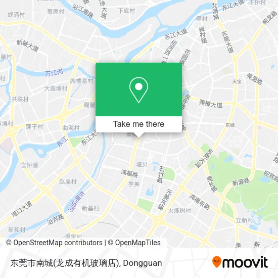 东莞市南城(龙成有机玻璃店) map