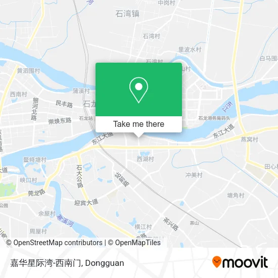 嘉华星际湾-西南门 map