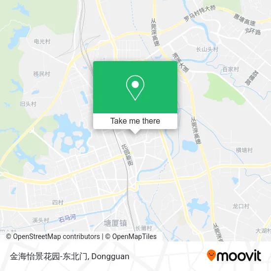 金海怡景花园-东北门 map