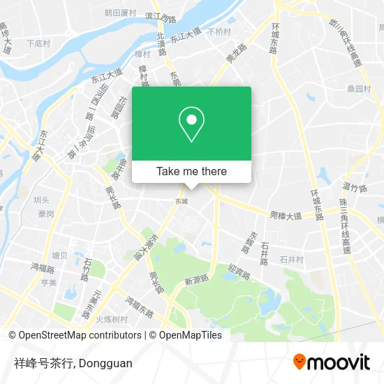 祥峰号茶行 map