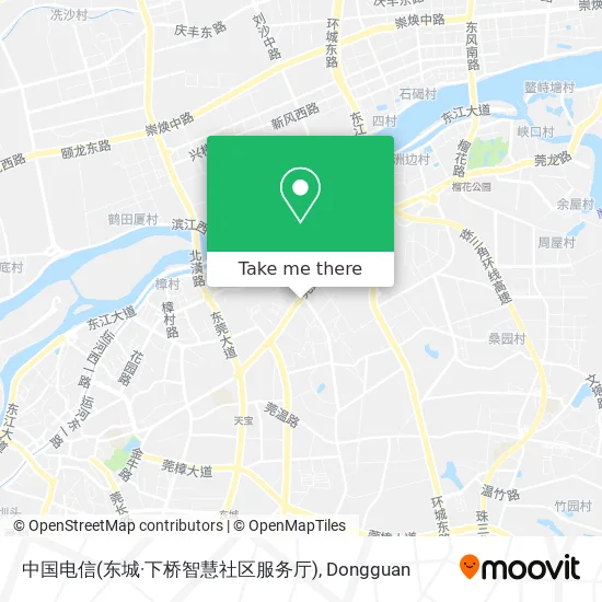 中国电信(东城·下桥智慧社区服务厅) map