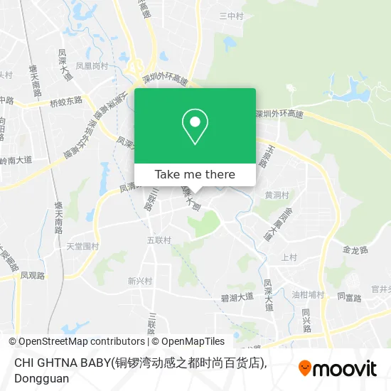 CHI GHTNA BABY(铜锣湾动感之都时尚百货店) map