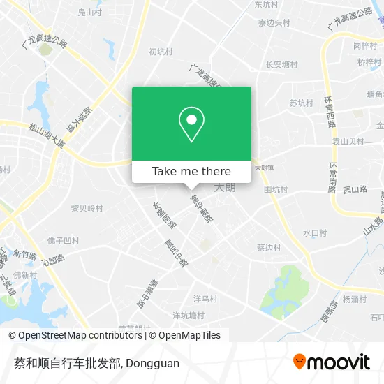 蔡和顺自行车批发部 map