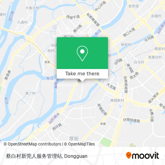 蔡白村新莞人服务管理站 map
