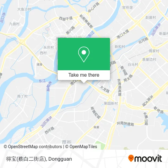 得宝(蔡白二街店) map