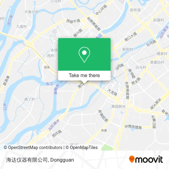 海达仪器有限公司 map