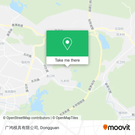 广鸿模具有限公司 map