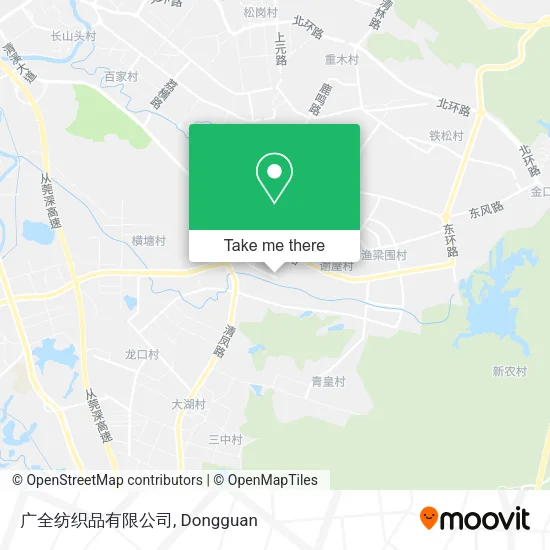 广全纺织品有限公司 map