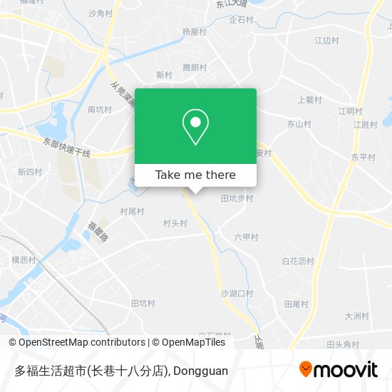 多福生活超市(长巷十八分店) map