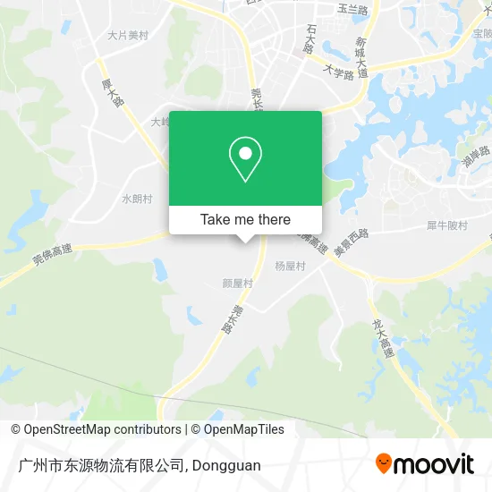 广州市东源物流有限公司 map