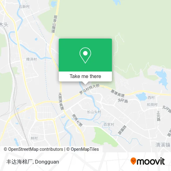 丰达海棉厂 map