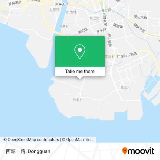 西塘一路 map