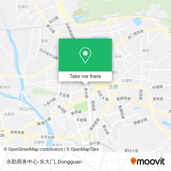 永勤商务中心-东大门 map