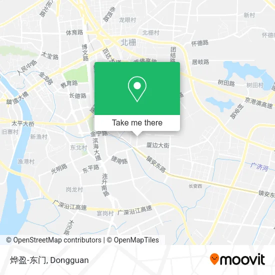 烨盈-东门 map