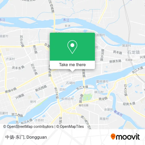 中扬-东门 map