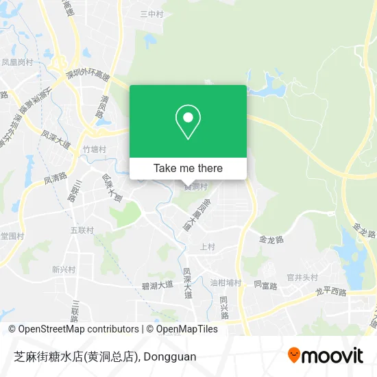 芝麻街糖水店(黄洞总店) map