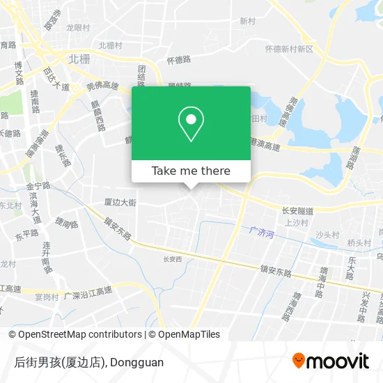 后街男孩(厦边店) map