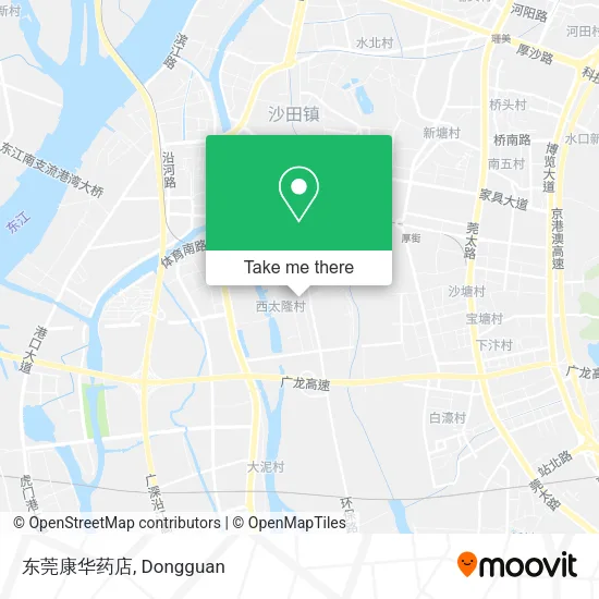 东莞康华药店 map