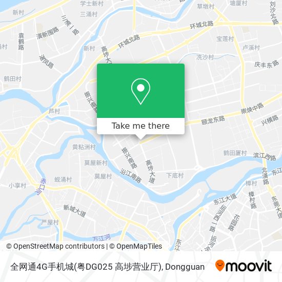 全网通4G手机城(粤DG025 高埗营业厅) map