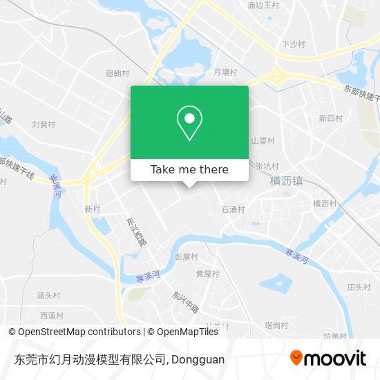 东莞市幻月动漫模型有限公司 map