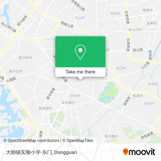 大朗镇实验小学-东门 map