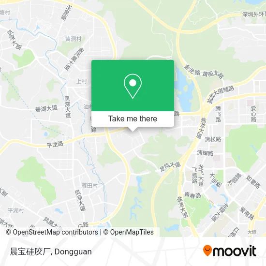 晨宝硅胶厂 map
