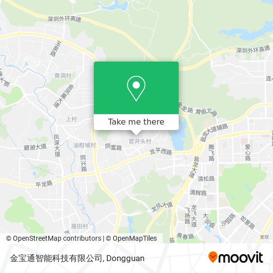 金宝通智能科技有限公司 map