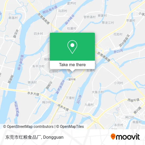 东莞市红粮食品厂 map