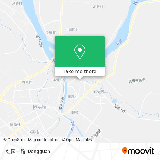 红园一路 map