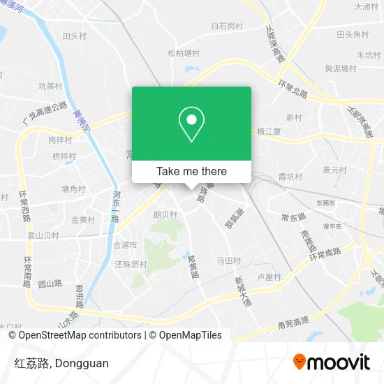 红荔路 map