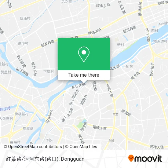 红荔路/运河东路(路口) map