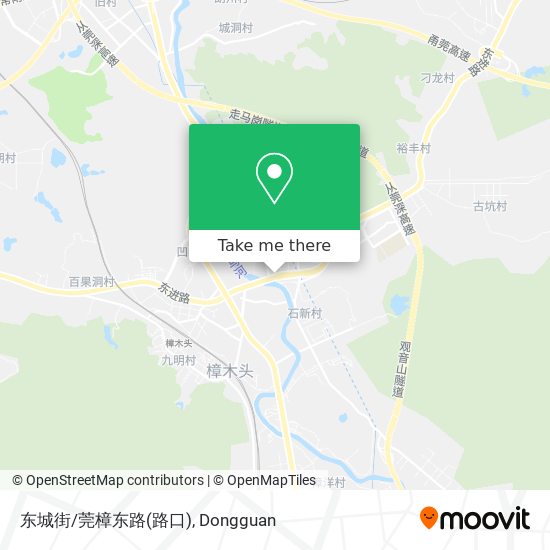 东城街/莞樟东路(路口) map