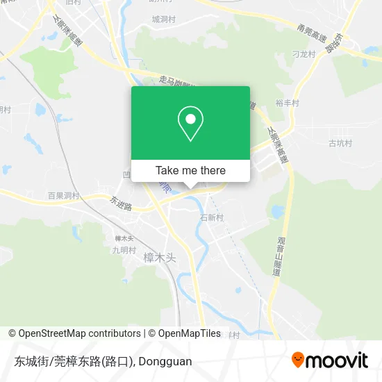 东城街/莞樟东路(路口) map