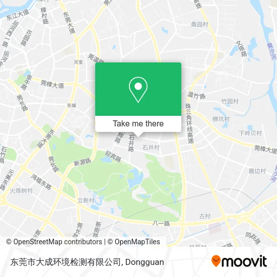 东莞市大成环境检测有限公司 map