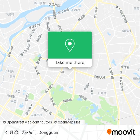 金月湾广场-东门 map