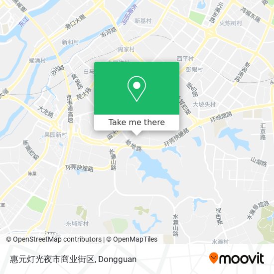 惠元灯光夜市商业街区 map