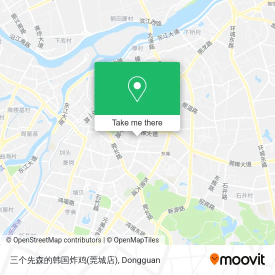 三个先森的韩国炸鸡(莞城店) map